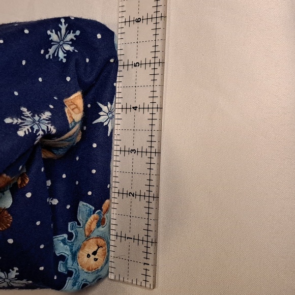 Snowflake * Teddybear Bunny Handbag Handmade Softform Machine Washable BG220 - Picture 9 of 13